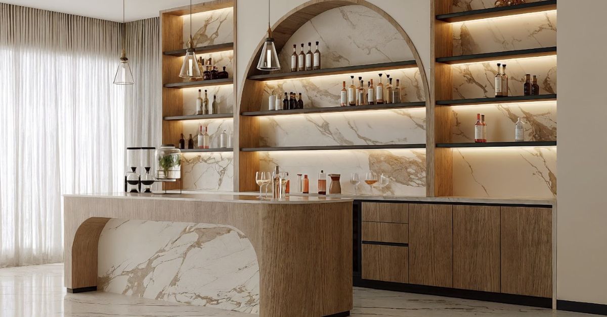 Built-in home bar Dubai
