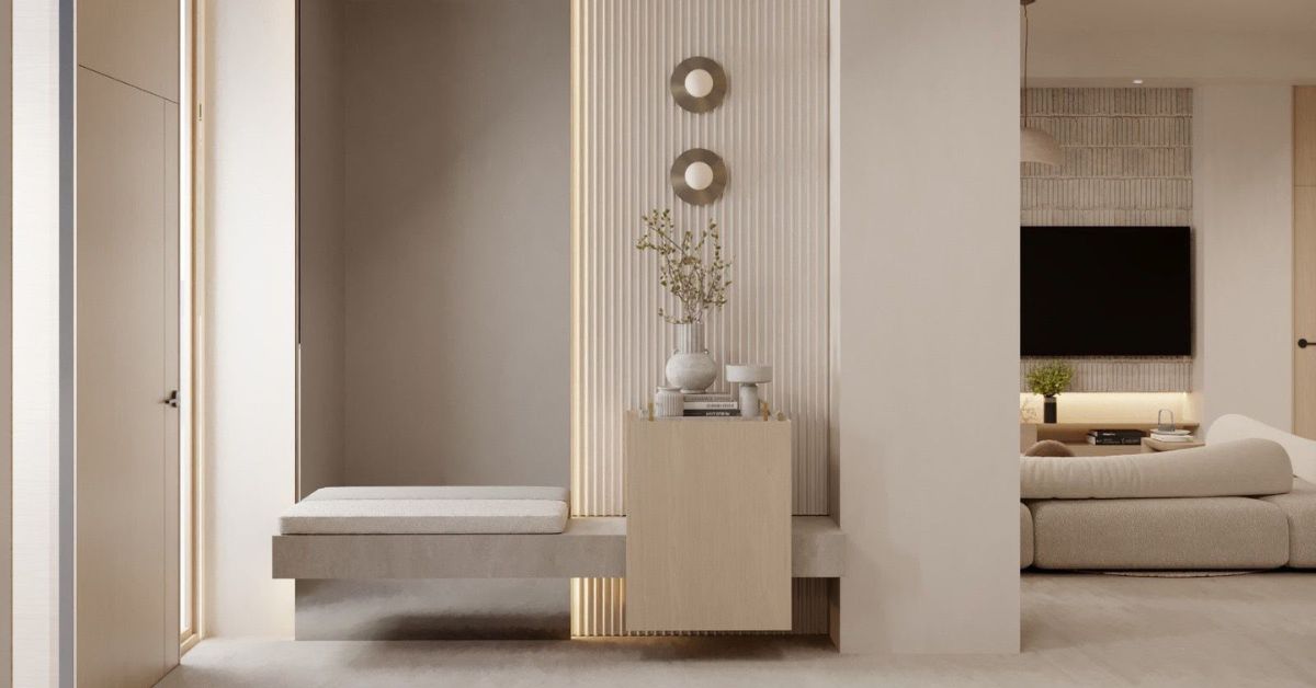 Entrance foyer design Dubai