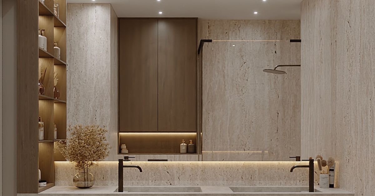 Luxury bathroom renovation Dubai