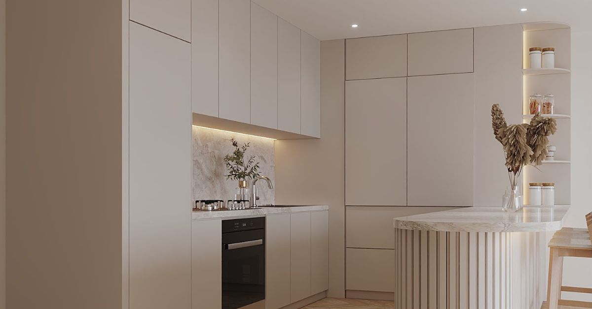 Small kitchen design Dubai